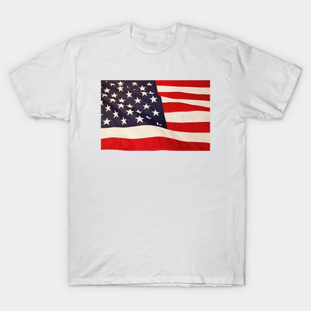 Flag of America T-Shirt by Rivas Teepub Store